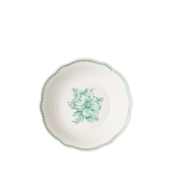 🎄 2025 12 Piece Pioneer Woman Agatha Jade Green Dinnerware Set - Picture 5 of 9
